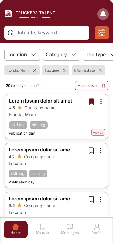 Job Filters